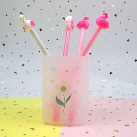 투명 연필꽂이 다용도 펜홀더 메이크업 보관 정리