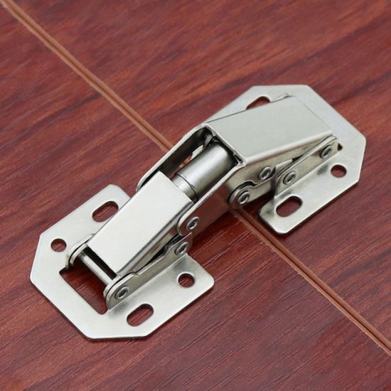 영달철물 무보링 경첩 무타공 90도 장롱 싱크대 경첩