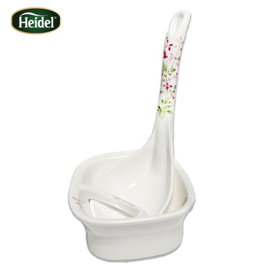 하이델 고급도자기국자 주걱받침 Set