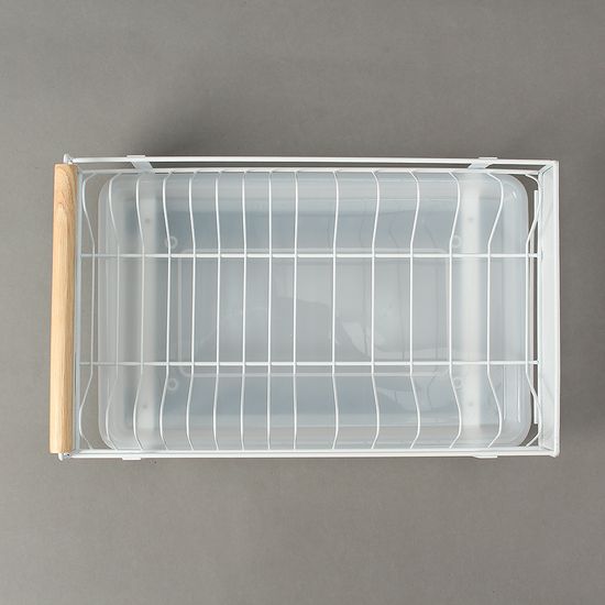 [쿠킹홈] 주방 정리 서랍 슬라이딩 레일 선반