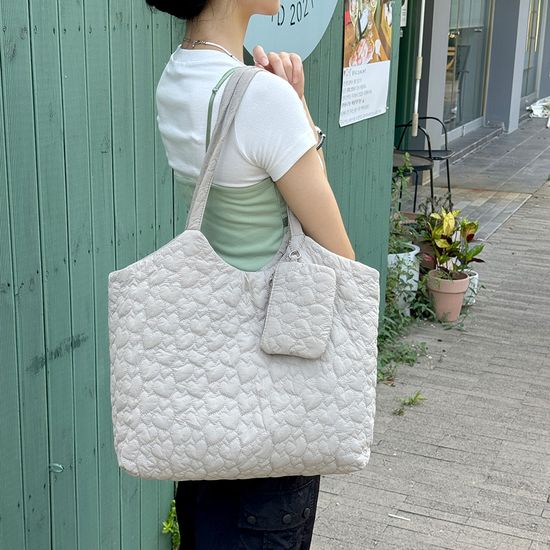 BR_2289 퀼팅 숄더백 여성 직장인 대학생 가방