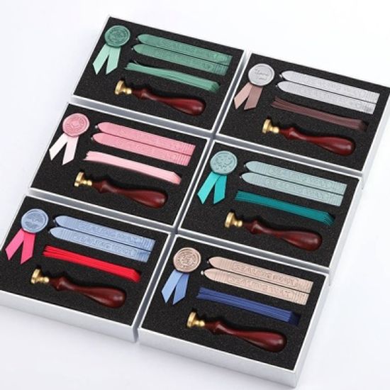 다꾸 실링왁스 스탬프 세트 실링도장