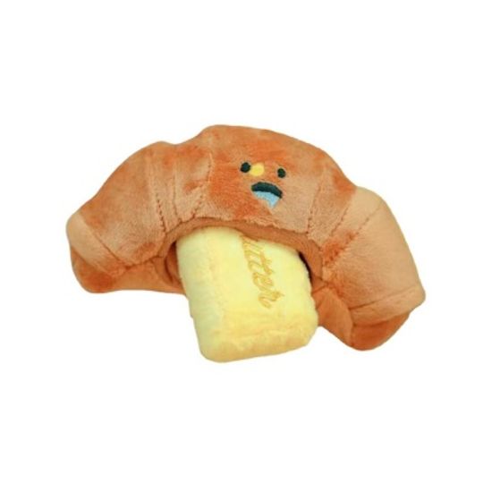 반려동물 강아지 크로와상 삑삑이 노즈워크 장난감