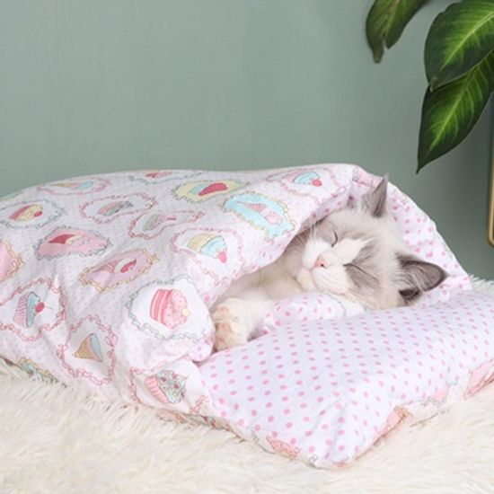 강아지 고양이 마약침낭 애견쿠션 방석 4size