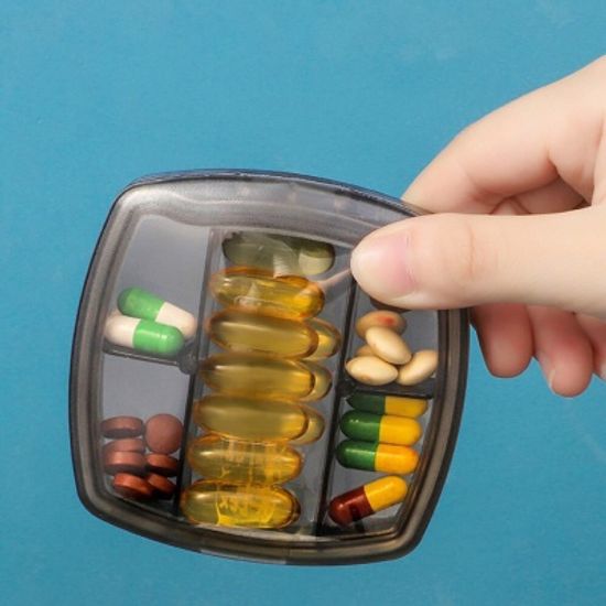 PH 휴대용 영양제통 5칸 약통 케이스 CX006
