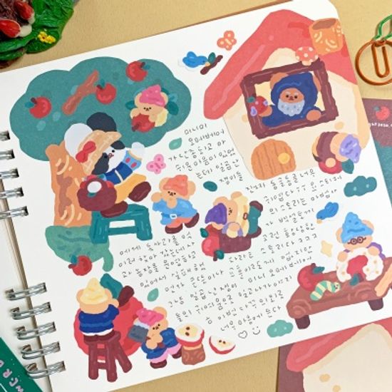 오메베어 사과농장 백설공주