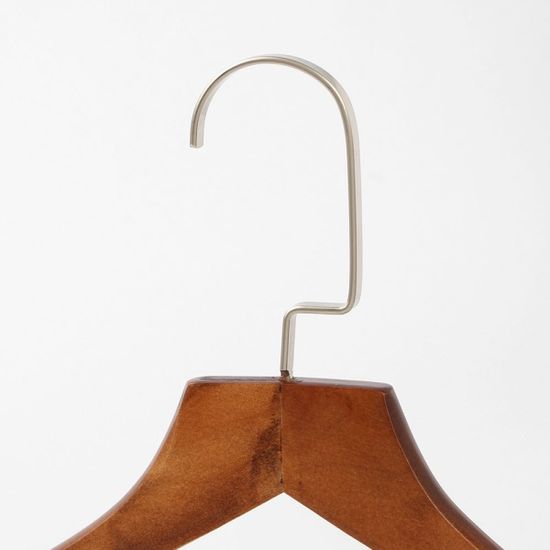 클래식 논슬립 원목옷걸이/슬림 여성용 나무옷걸이