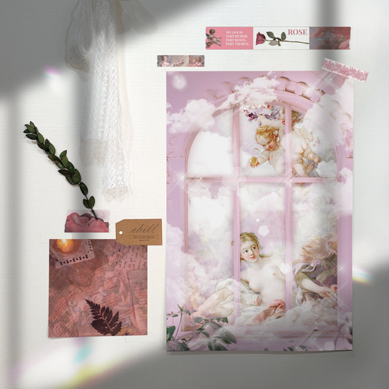 디어로즈 A3 창문포스터 2종