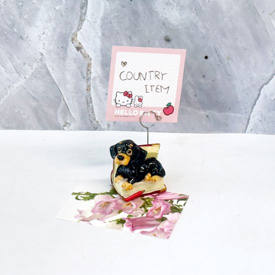 닥스훈트 메모 홀더