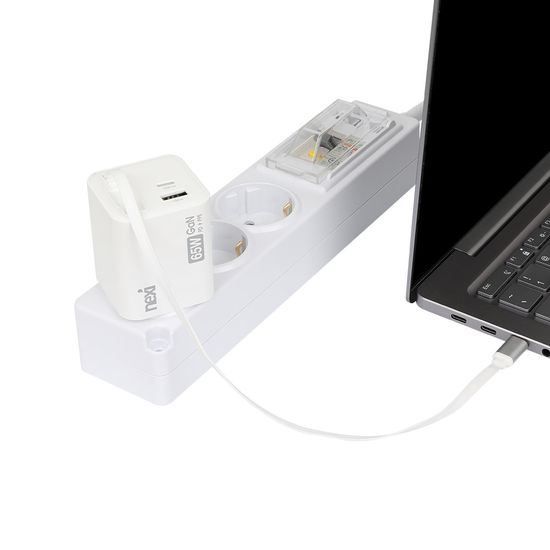 (NEXI) 넥시 65W GaN PD-PPS 초고속 충전기 (NX1620)