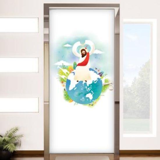 is948-지구사랑_현관문시트지