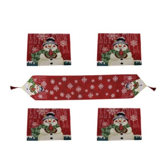 크리스마스 테이블 러너 식탁보 테이블 매트 식탁러너