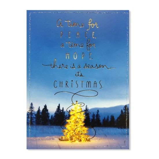 홀마크 크리스마스 카드-XPX1114