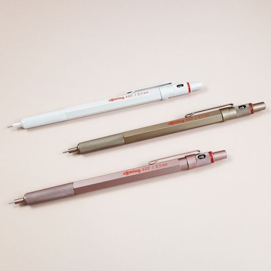 로트링 600 육각형 메탈바디 0.5mm 샤프펜슬 한정판