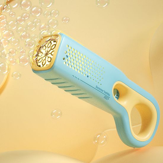 스퀘어 LED 비눗방울 자동 버블건 샷건 비누방울 총