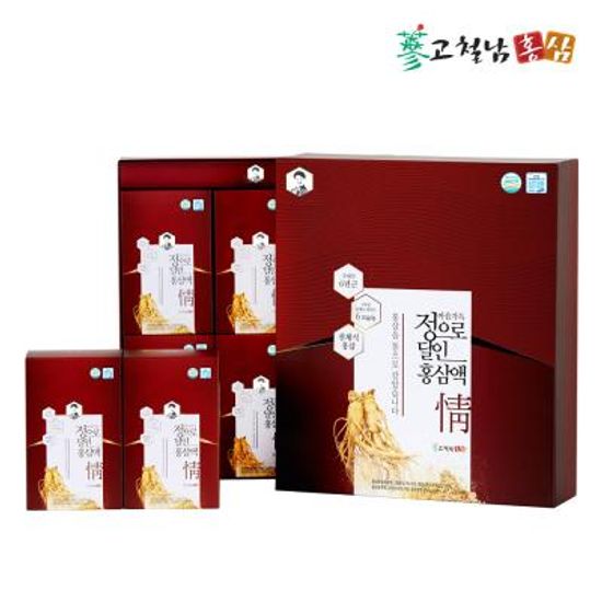 고철남홍삼 전체식 홍삼진액 정으로달인홍삼액 50ml x 30포