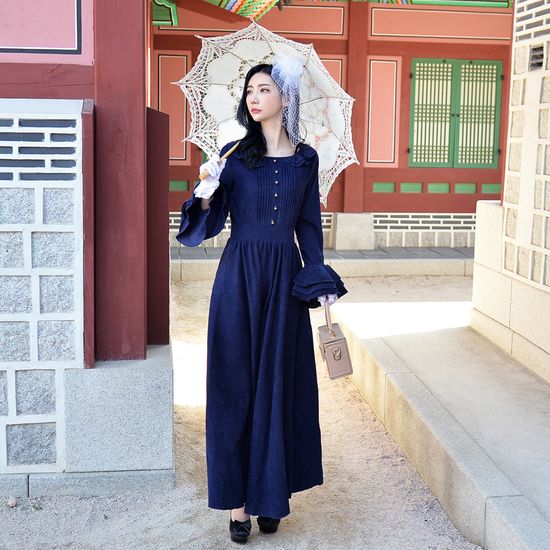  (미스개화기) 블루 봄과 가을감성 경성의복