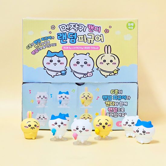 먼작귀 캔디 랜덤 피규어 24개입 1박스