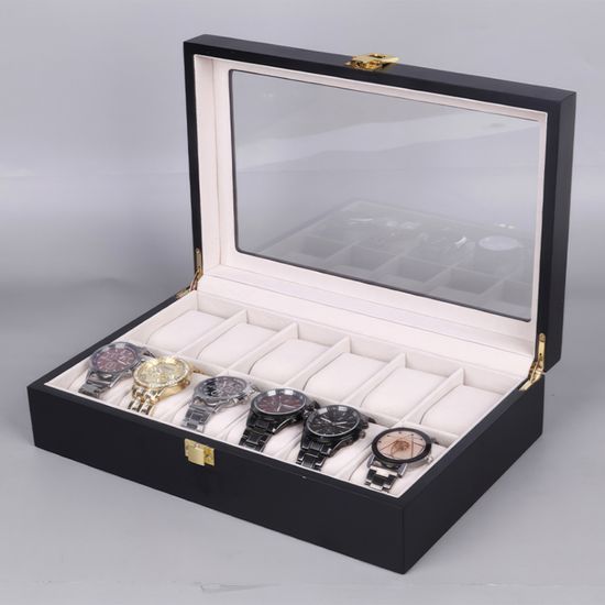12구 시계 보관함 프리미엄 우드 손목시계정리함 E997