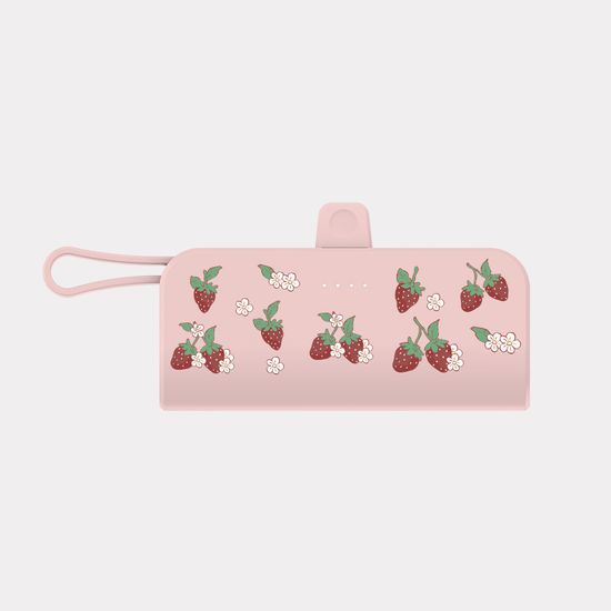 sweet straw pattern 디자인 [도킹형 보조배터리]