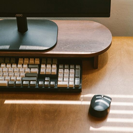 [오니프] 우드 모니터 받침대