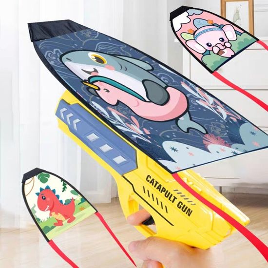 캐릭터 연날리기 고무줄 새총 권총 비행기 글라이더