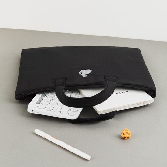 Airy Laptop Bag - 해피블랙래빗 (13/15인치)
