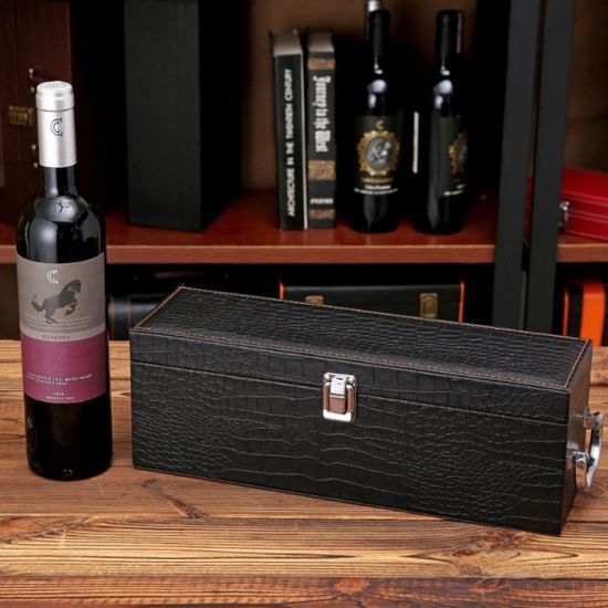 비노바인 가죽 와인케이스 1구 캠핑 주류 와인캐리어
