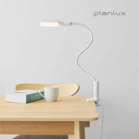 플랜룩스 모바코 집게 LED 스탠드 조명 휴대폰 거치대