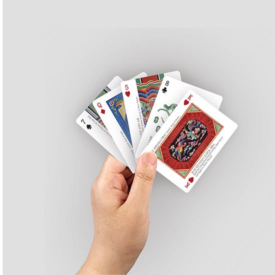 한국의 문화유산 시리즈V 조선궁궐단청 플레잉카드