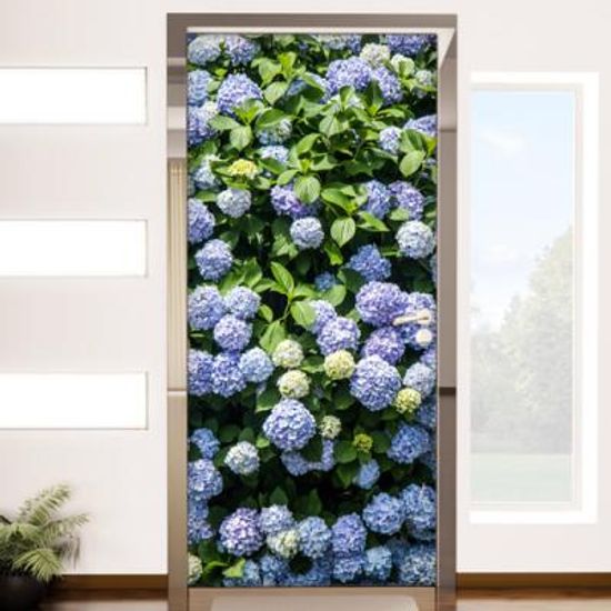 cr819-만개한수국_현관문시트지