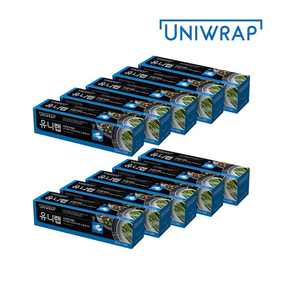 [유니랩]가정용랩 20cm x 50m(소) X 10개