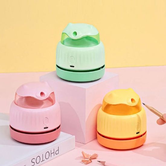 무선 2 in 1 데스크 청소기 (+연필깎이 겸용)