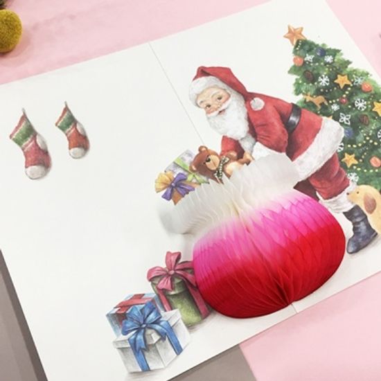 POP UP CARD_SANTA CLAUS