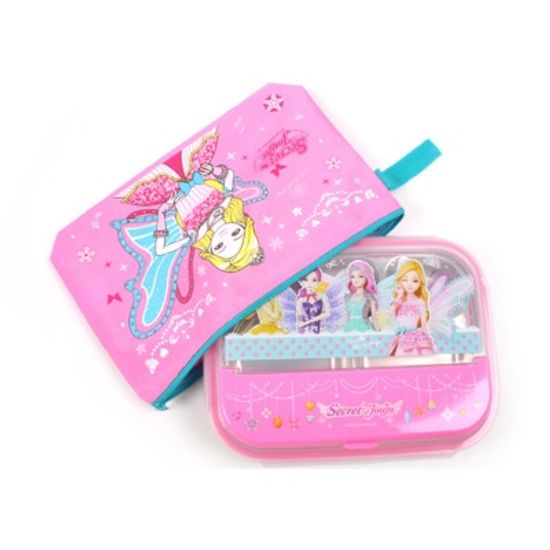 시크릿쥬쥬 다들어가는 식판 도시락가방