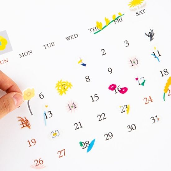 리틀띵스 리무버 씰 스티커 (1 sheet)