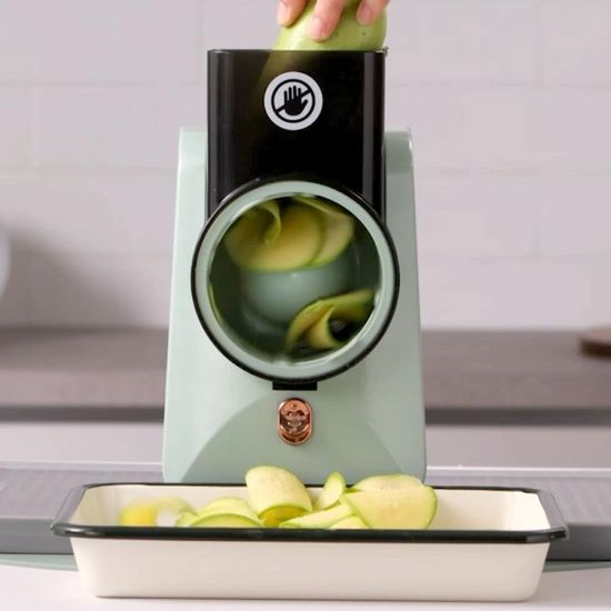 리빙톤 돌돌이 전동채칼 오토슬라이서 HS-1002