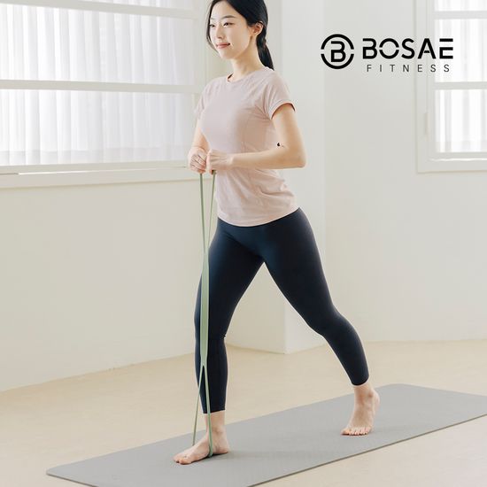 보새 가이드 운동방법 스트레칭밴드 세트 파우치 포함