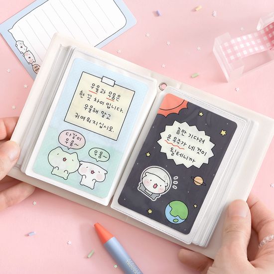 아이코닉 이겨낸다 렌티큘러 행운카드