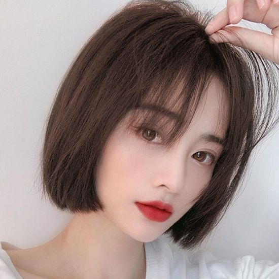 볼륨업 부분가발 헤어피스(브라운)(WBD72F8)