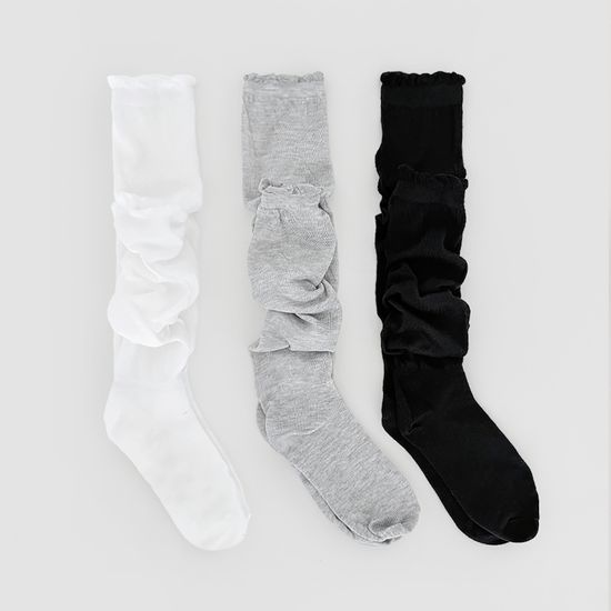 [1+1+1] 시스루 루즈 니삭스 3color