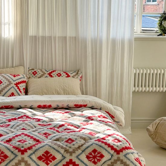 헬싱키 양털형 극세사 차렵이불베개커버 세트 SS/Q/SK