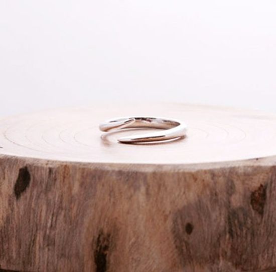 Tornado Silver Ring