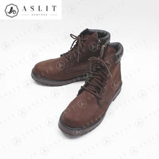[애슬릿]남성 세무 레이스업 워커 부츠 3cm