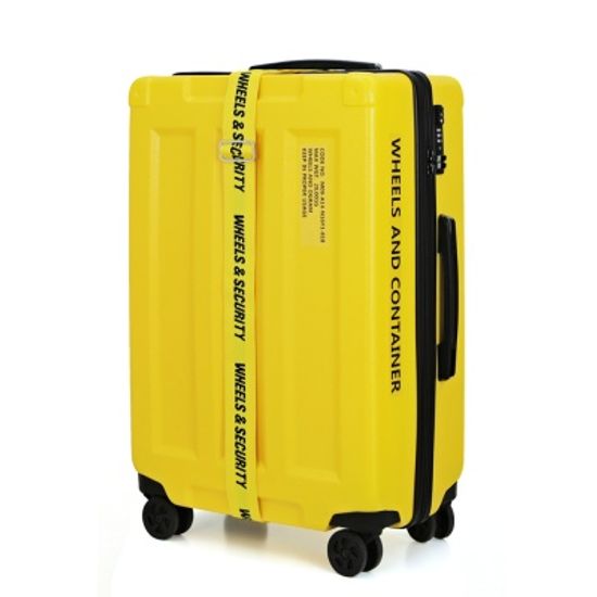 휠즈앤 컨테이너PC 캐리어 20인치 24인치 28인치 옐로우