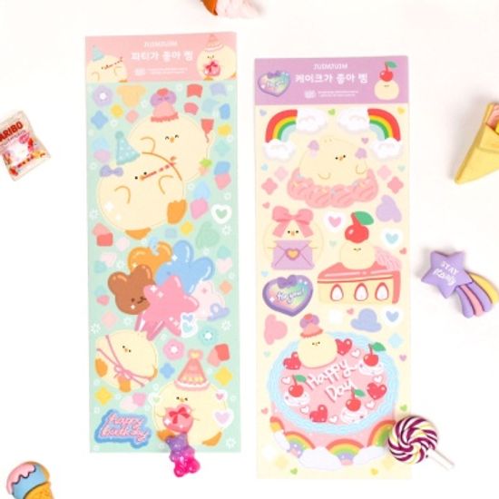 랜덤 캐릭터 씰 스티커 만원 팩