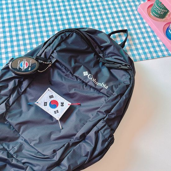 태극기 자수 패치 와펜(옷핀포함)