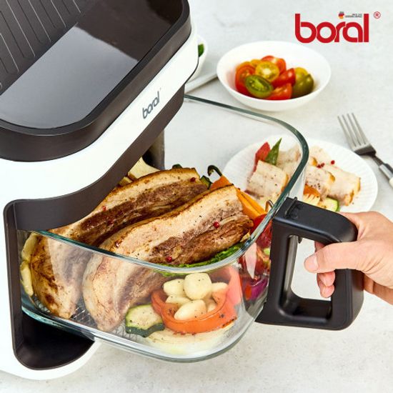 보랄 글라스 5.5L 에어프라이어 BR-AF539G