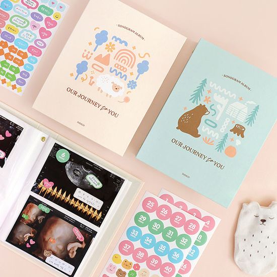 처음부모 초음파사진 포켓 앨범