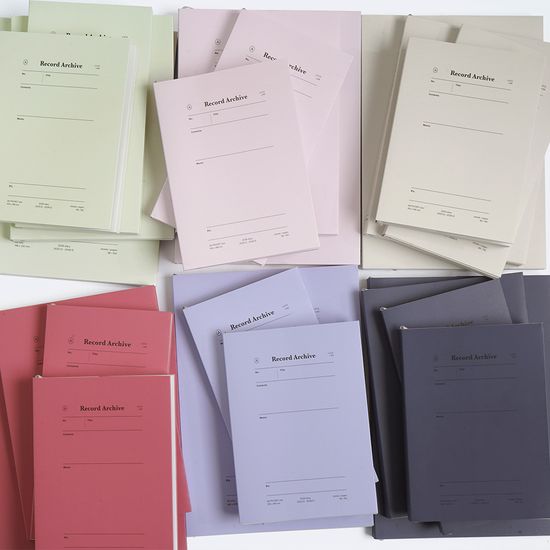 루카랩 2026 레코드 아카이브 A6 다이어리